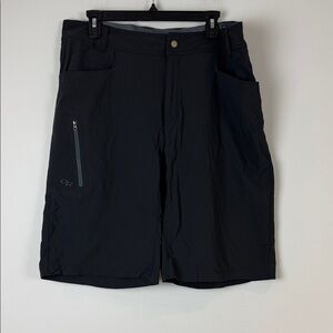 Outdoor Research Men's Dark Shorts with Zipper Pocket Size XL